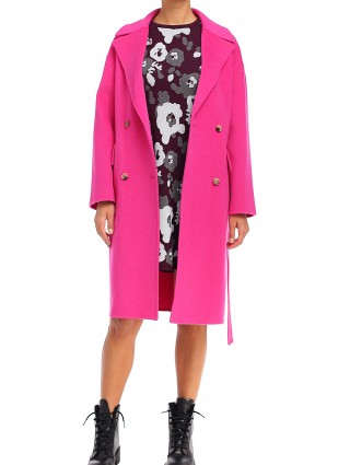 Красное пальто KENZO: фото 3 - Invogue